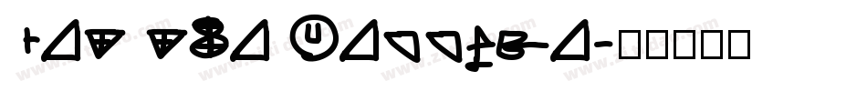 Get the Message字体转换